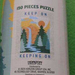 150-Piece Puzzle - Keep On Keeping On - Multicolor